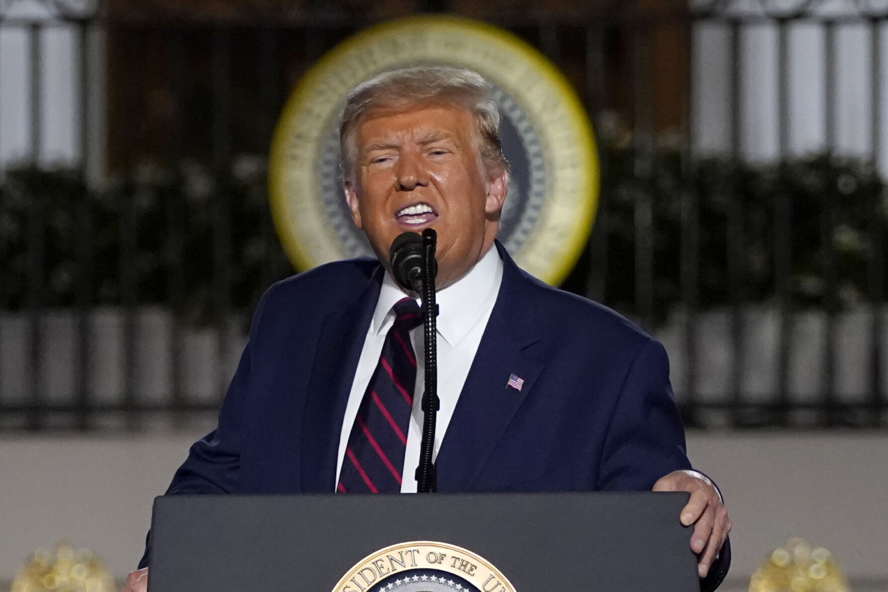 APTOPIX Election 2020 RNC Trump